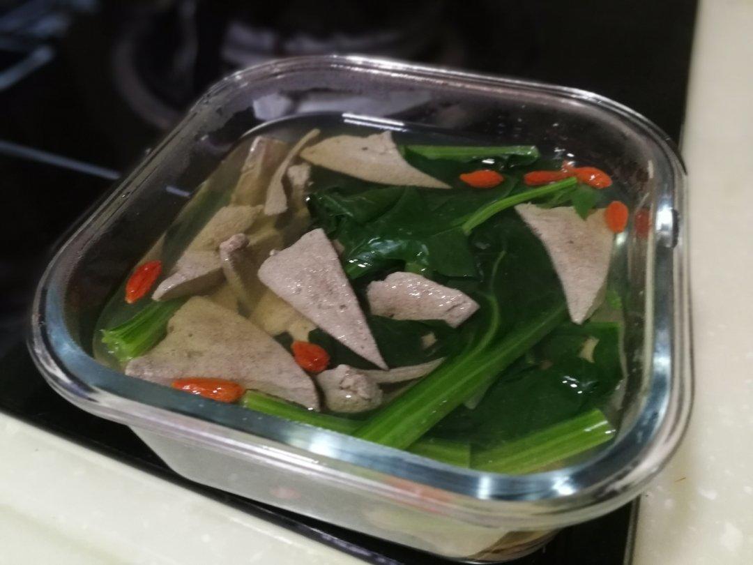 菠菜猪肝汤
