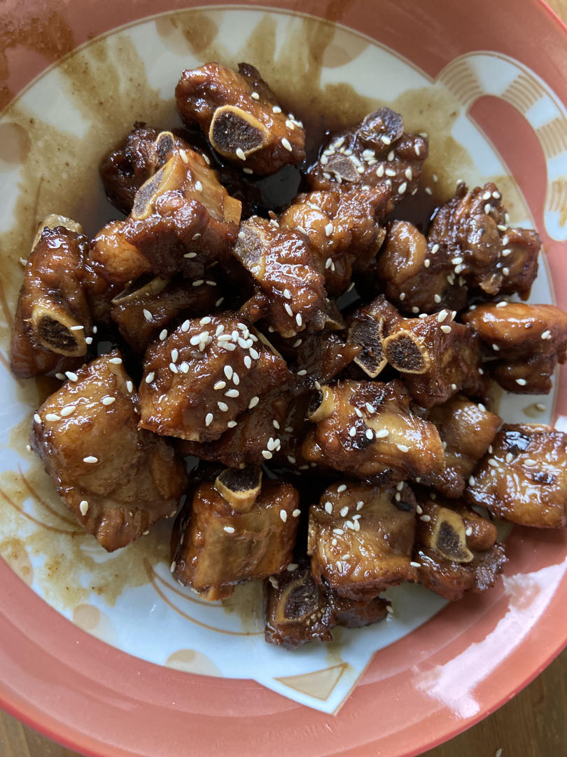 不炒糖色 超简单的糖醋排骨