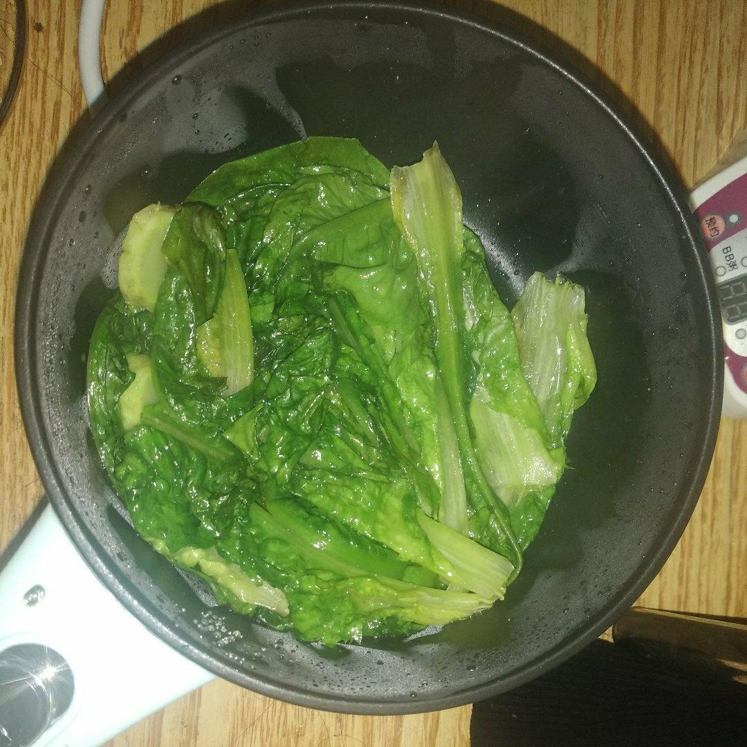 #从生菜通心菜入手教你炒出青爽脆绿的叶菜#
