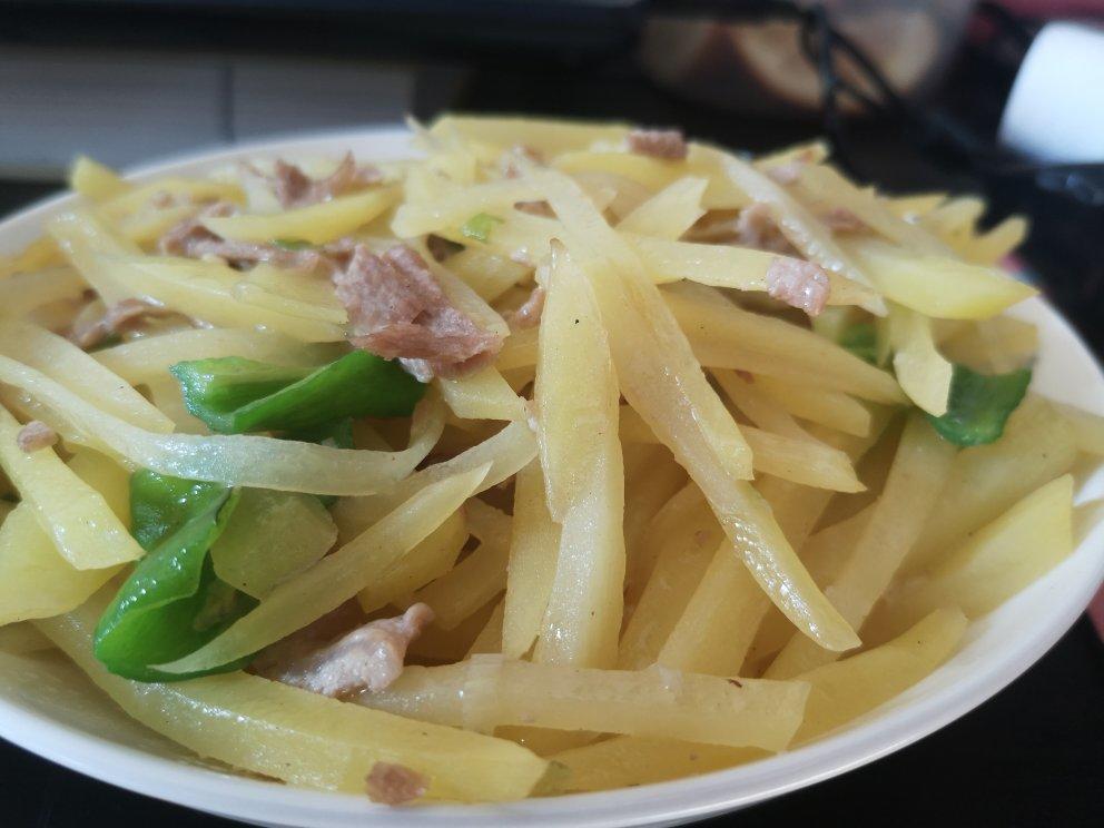 土豆丝炒肉肉