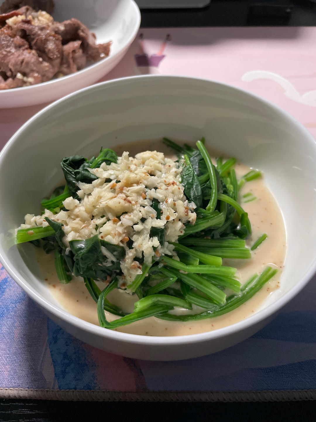 麻酱菠菜