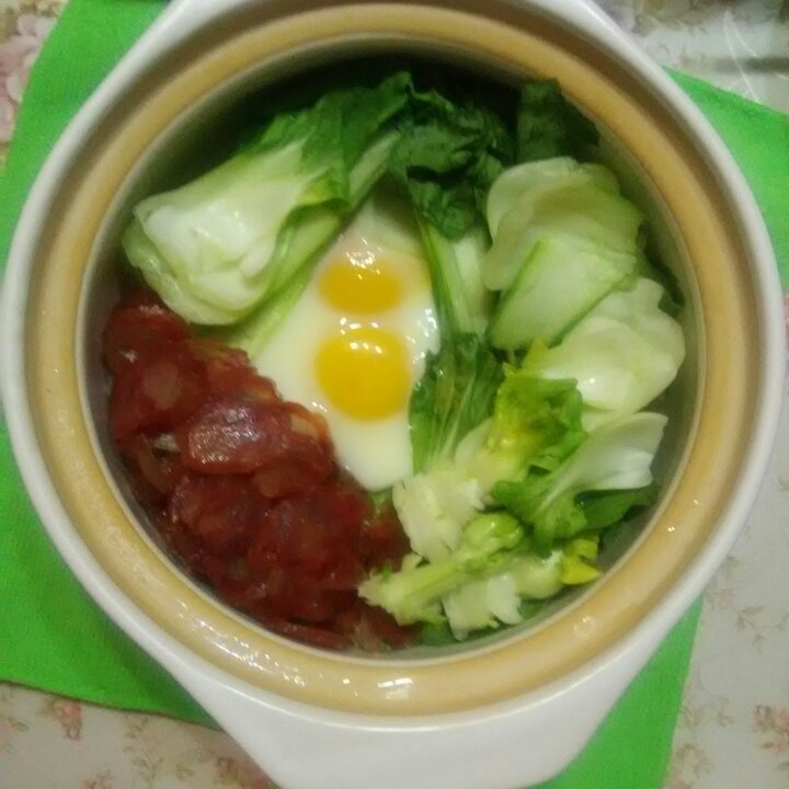 香肠煲仔饭