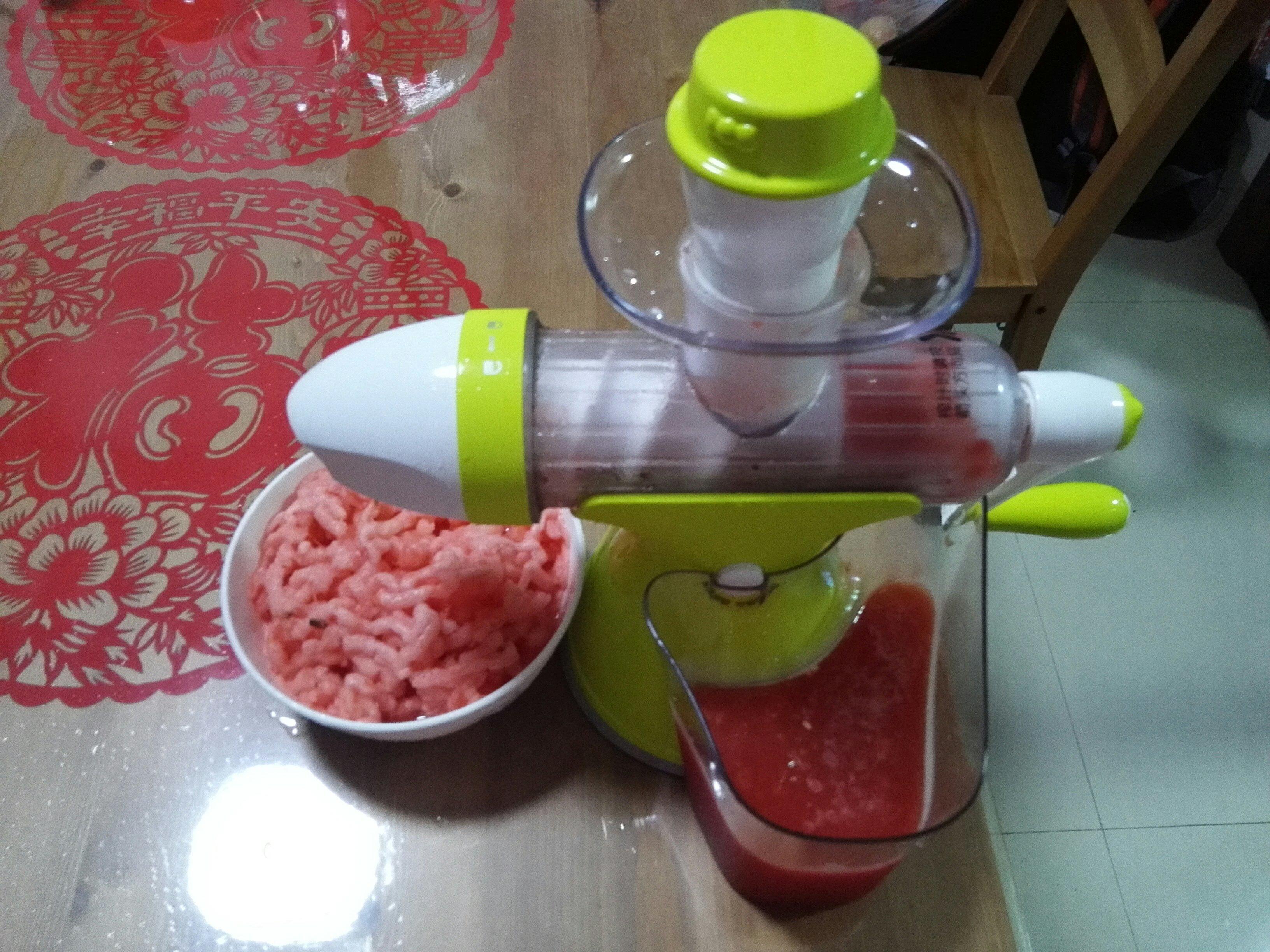 冰冻西瓜汁的做法