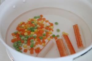 虾仁土豆鸡蛋沙拉🍤懒人低脂餐的做法 步骤4