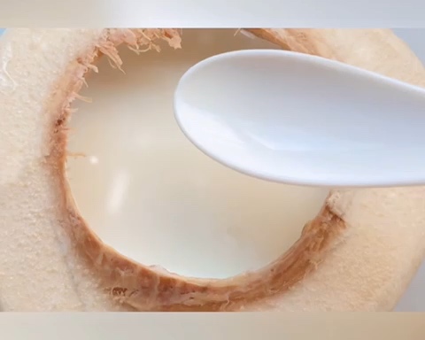 超简单的椰青奶冻