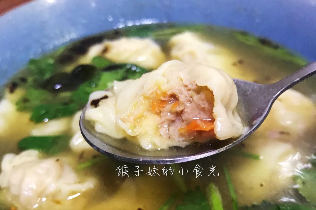 虾油四鲜馄饨！（含薄如纸馄饨皮大法）