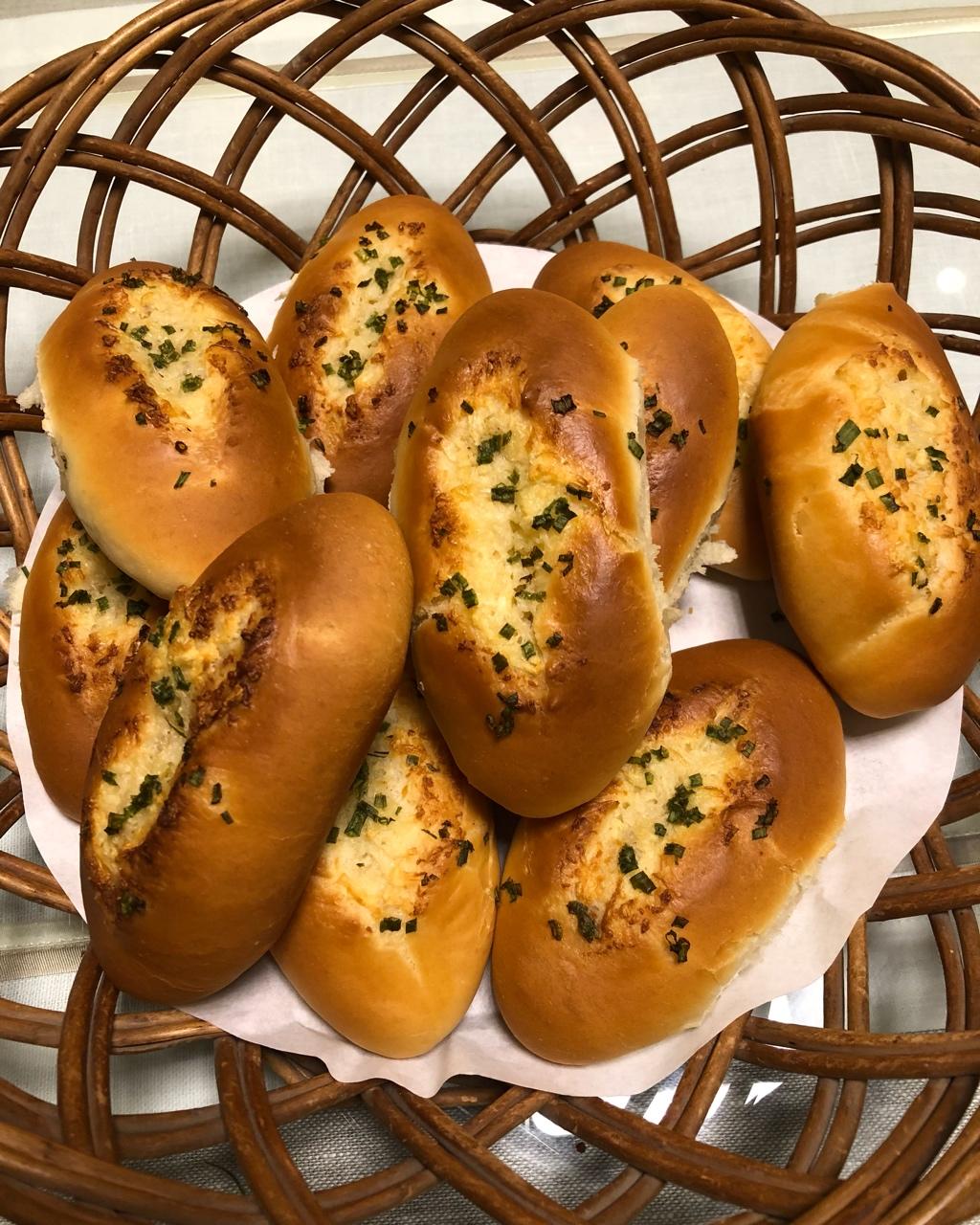 蒜香面包