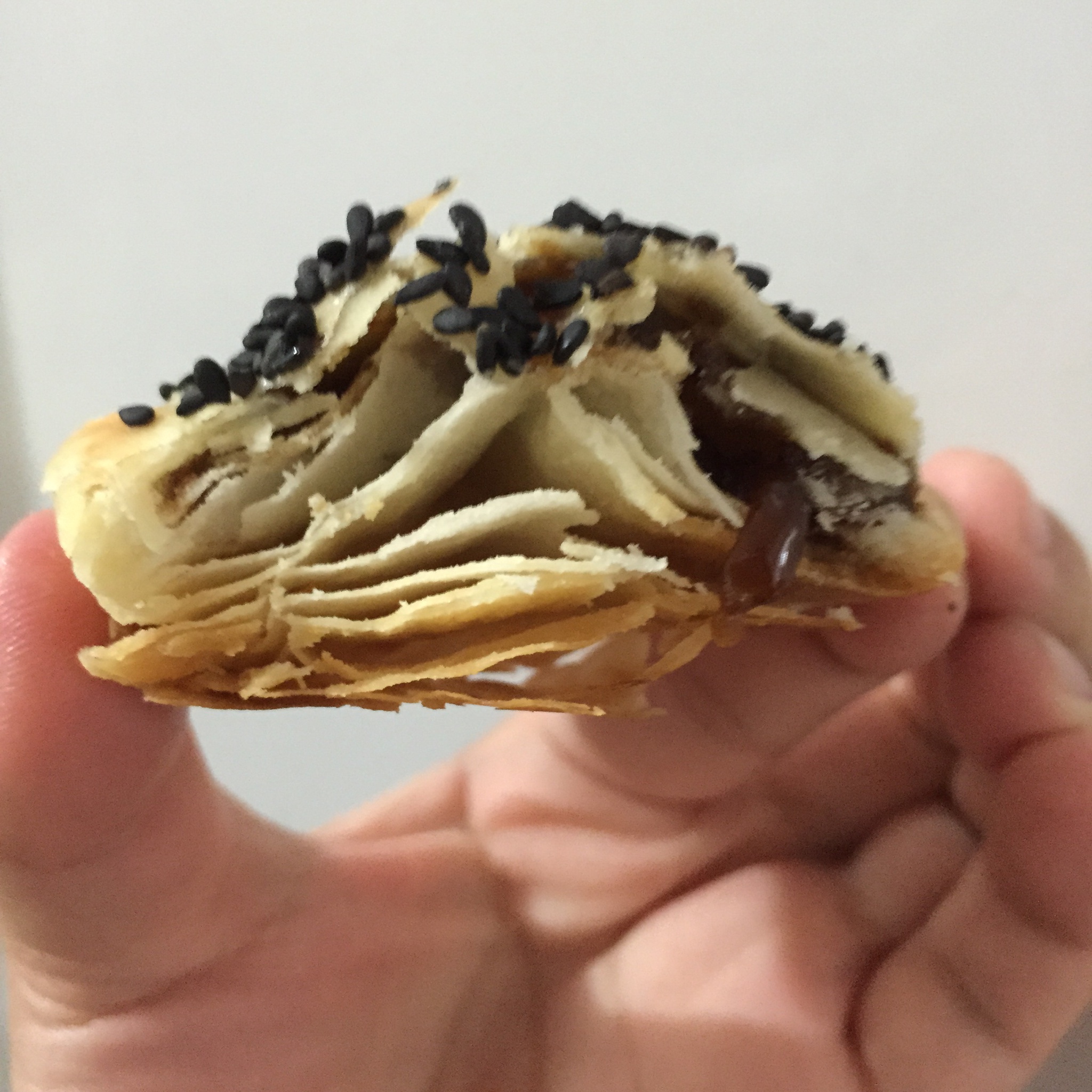 会掉渣，会爆浆的红糖烧饼