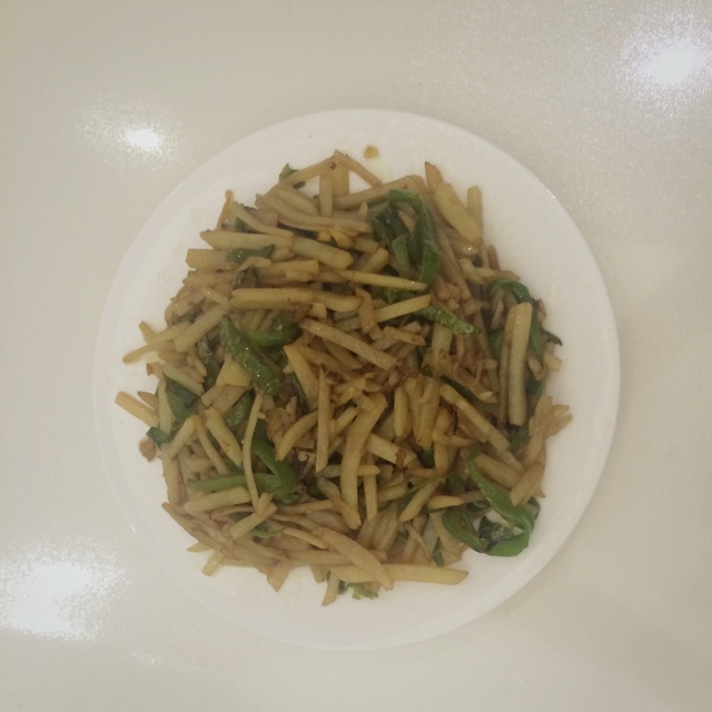 青椒土豆丝