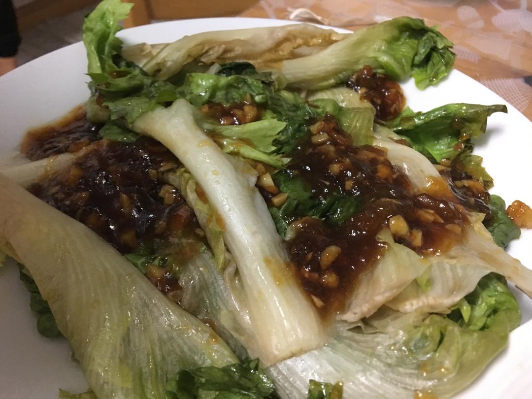 家常菜 蚝油生菜