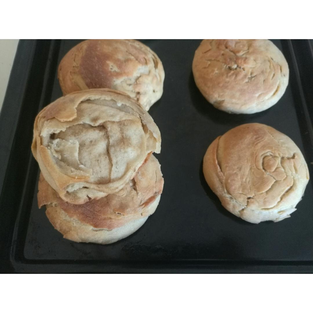 烤箱版麻酱烧饼