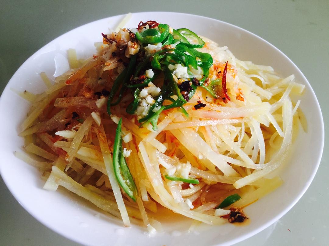炝拌土豆丝