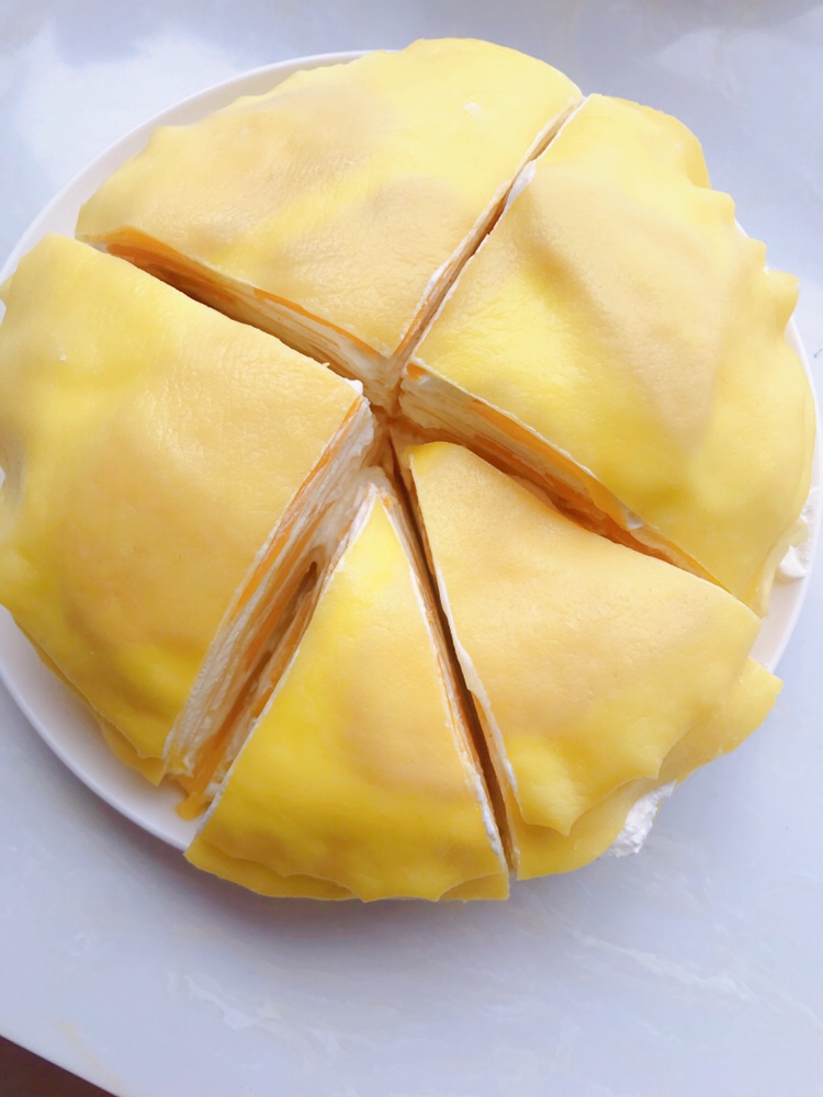 八寸低糖版芒果千层蛋糕的做法 步骤14