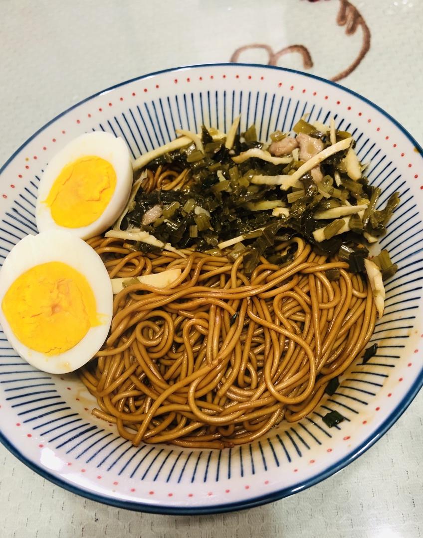 10分钟搞定的一碗葱油拌面