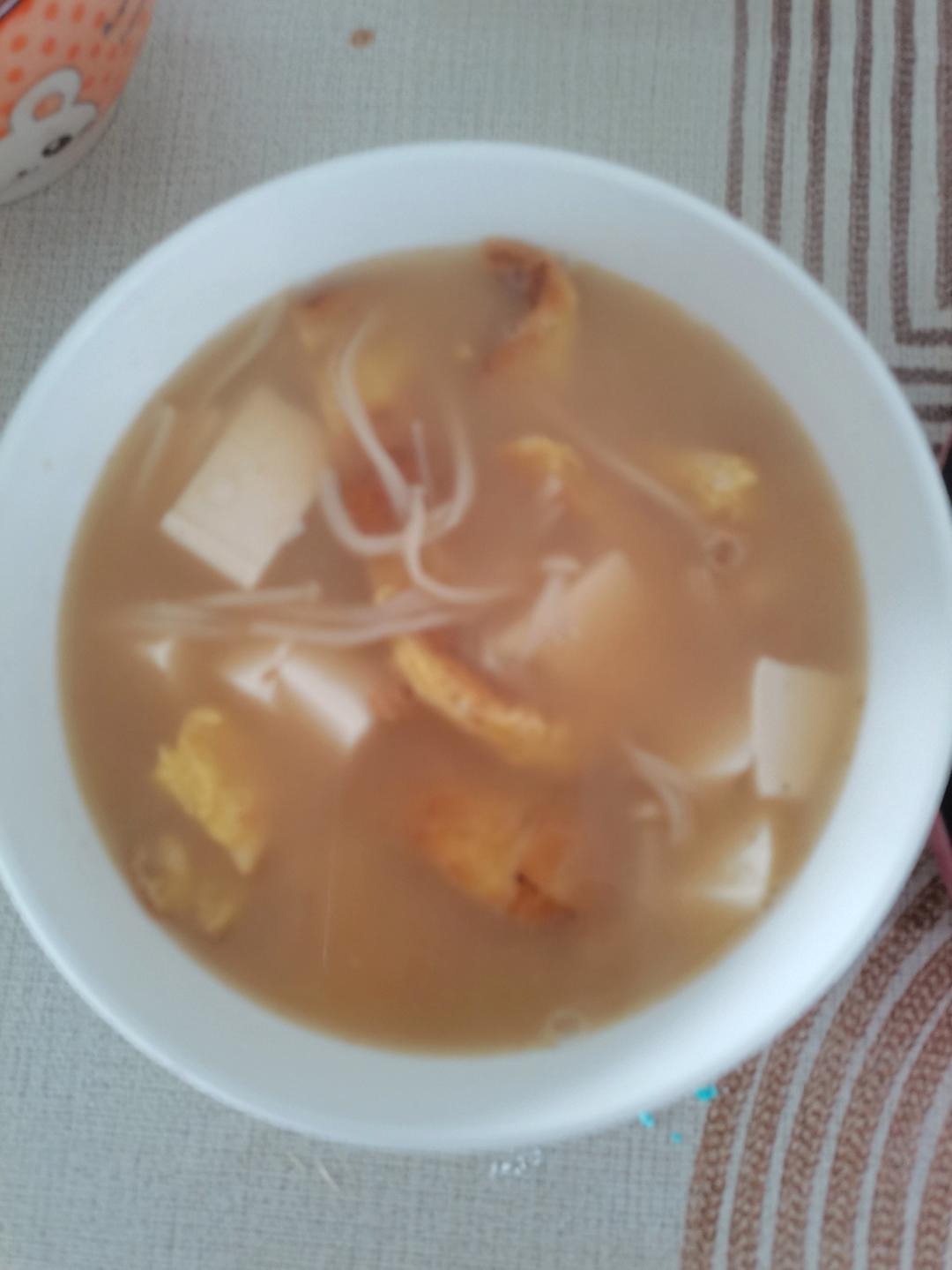 鲜美豆腐汤的简单做法