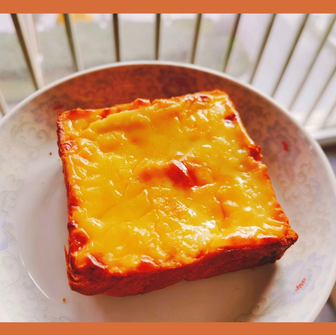 零失败快手岩烧乳酪(熔岩吐司)十分钟网红早餐，好吃哭