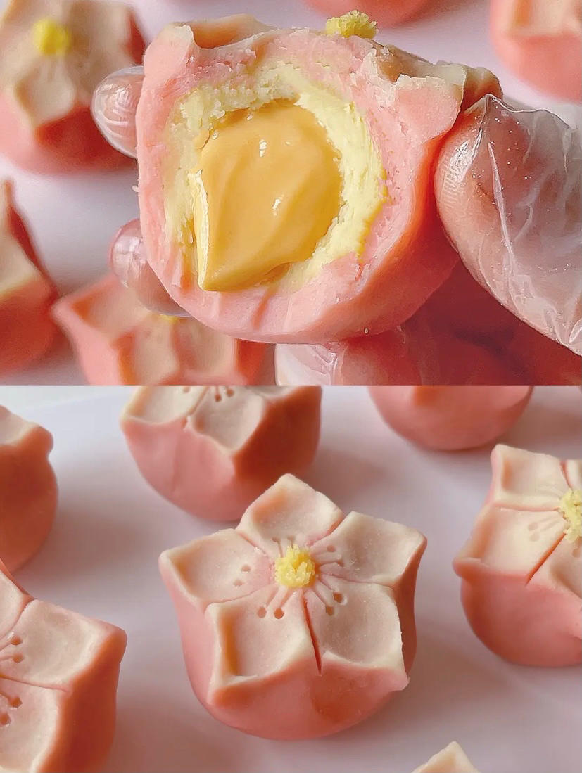 流心桃花糕（果子）