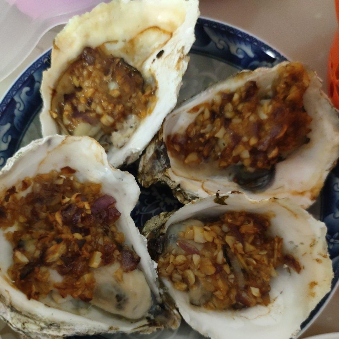 烤生蚝