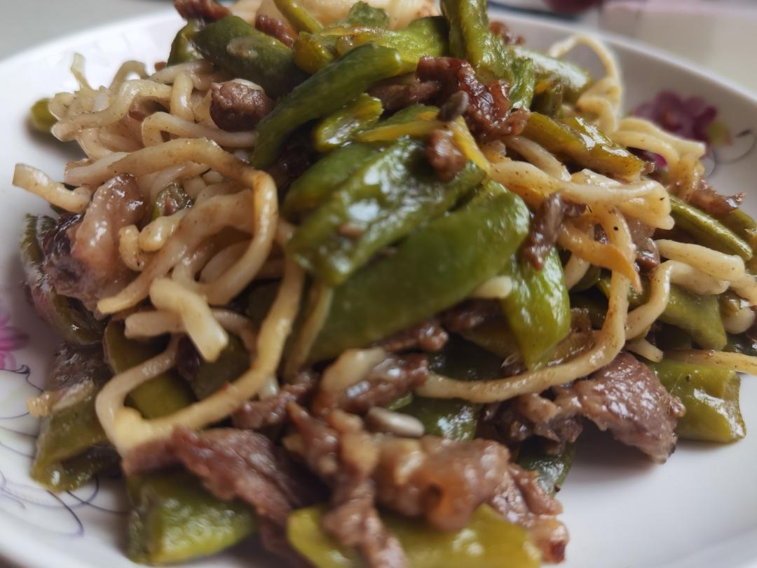 豆角蒸面