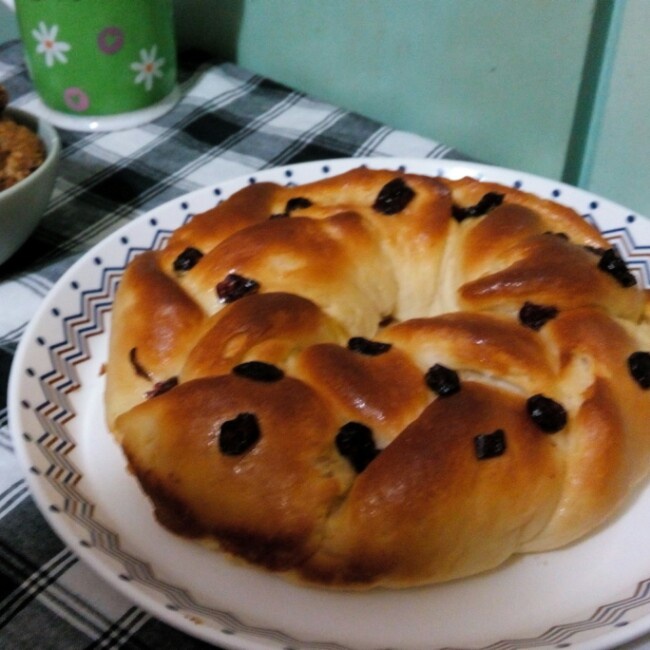 日式香浓炼乳面包