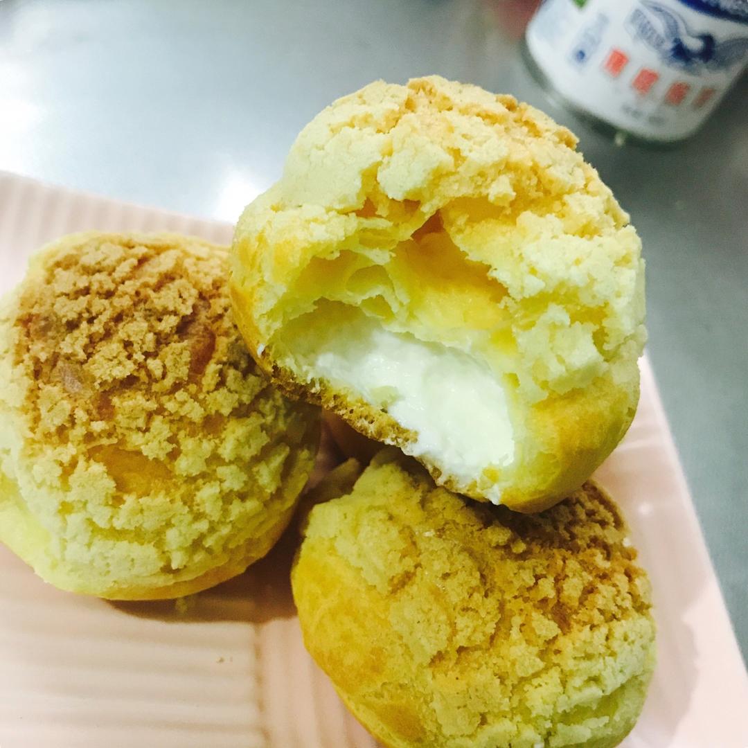 十分美味的酥皮泡芙