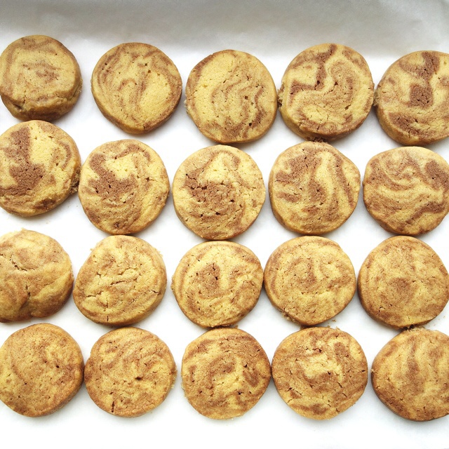 哥手把手教你做大理石曲奇