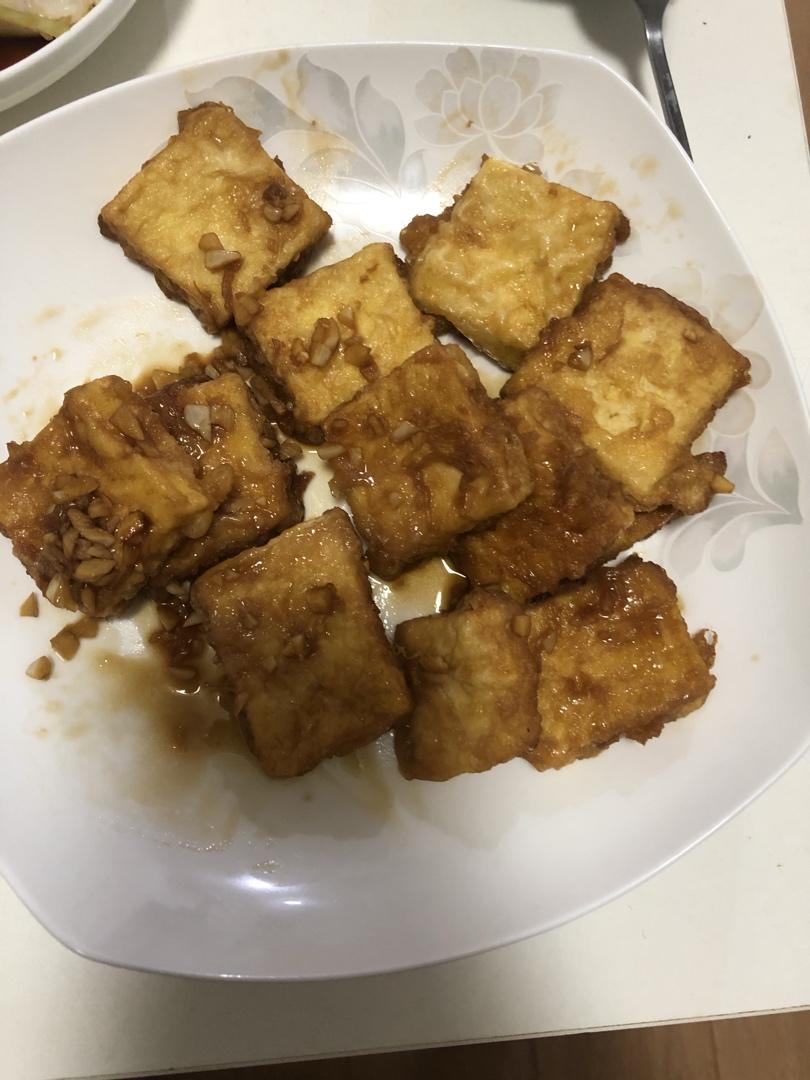 无敌好吃的香煎豆腐