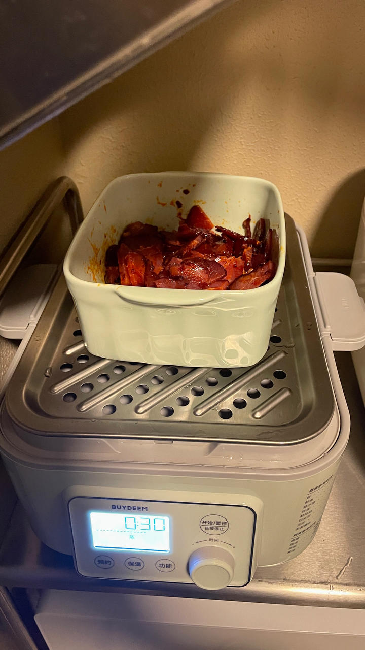 粉蒸南瓜牛肉【12月北鼎蒸炖锅食谱】