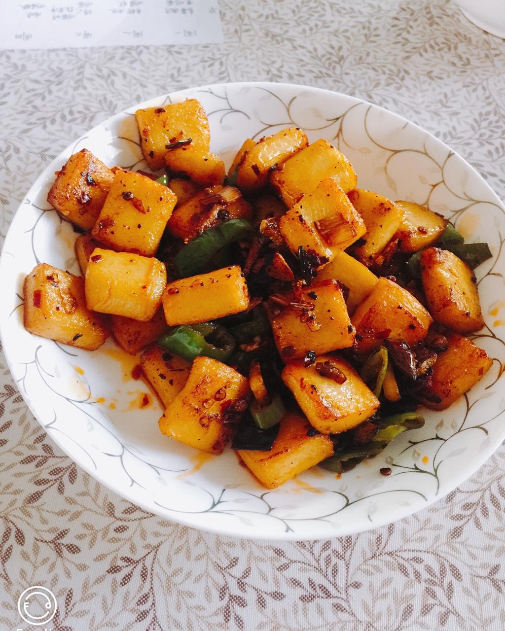 鱼豆腐炒辣椒