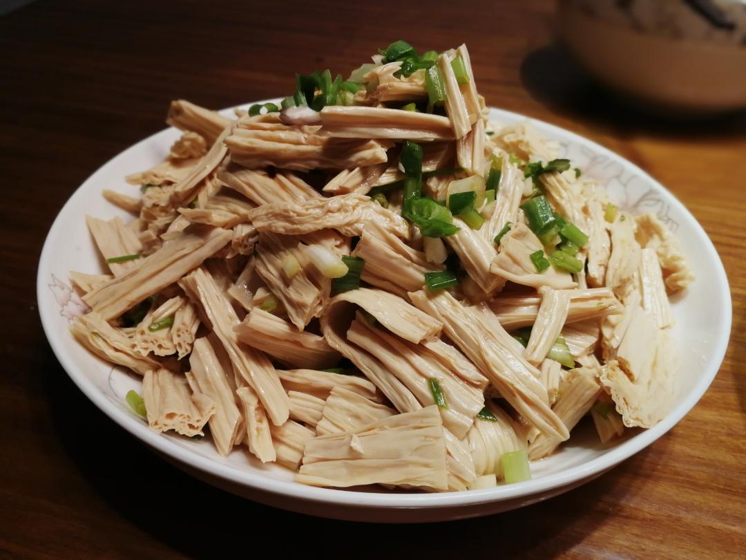 凉拌腐竹