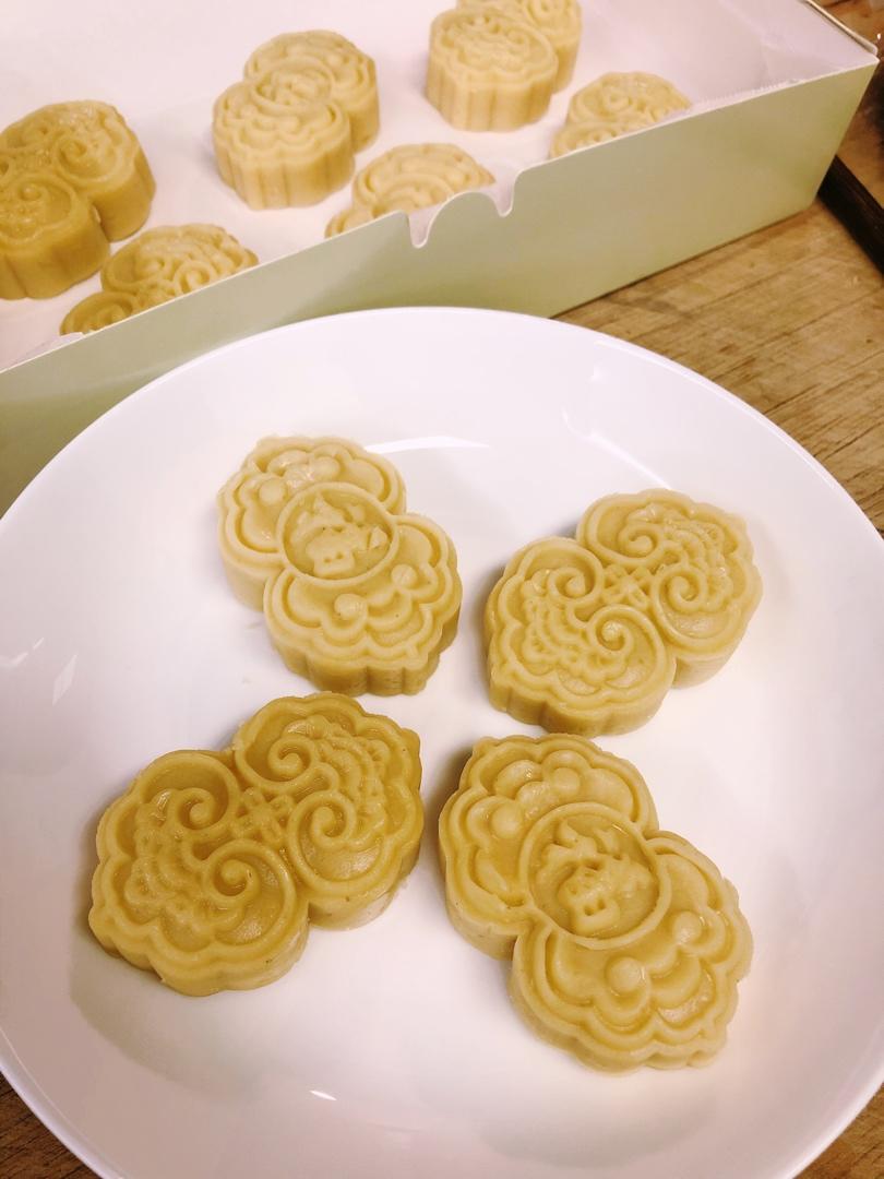 蔓越莓绿豆糕