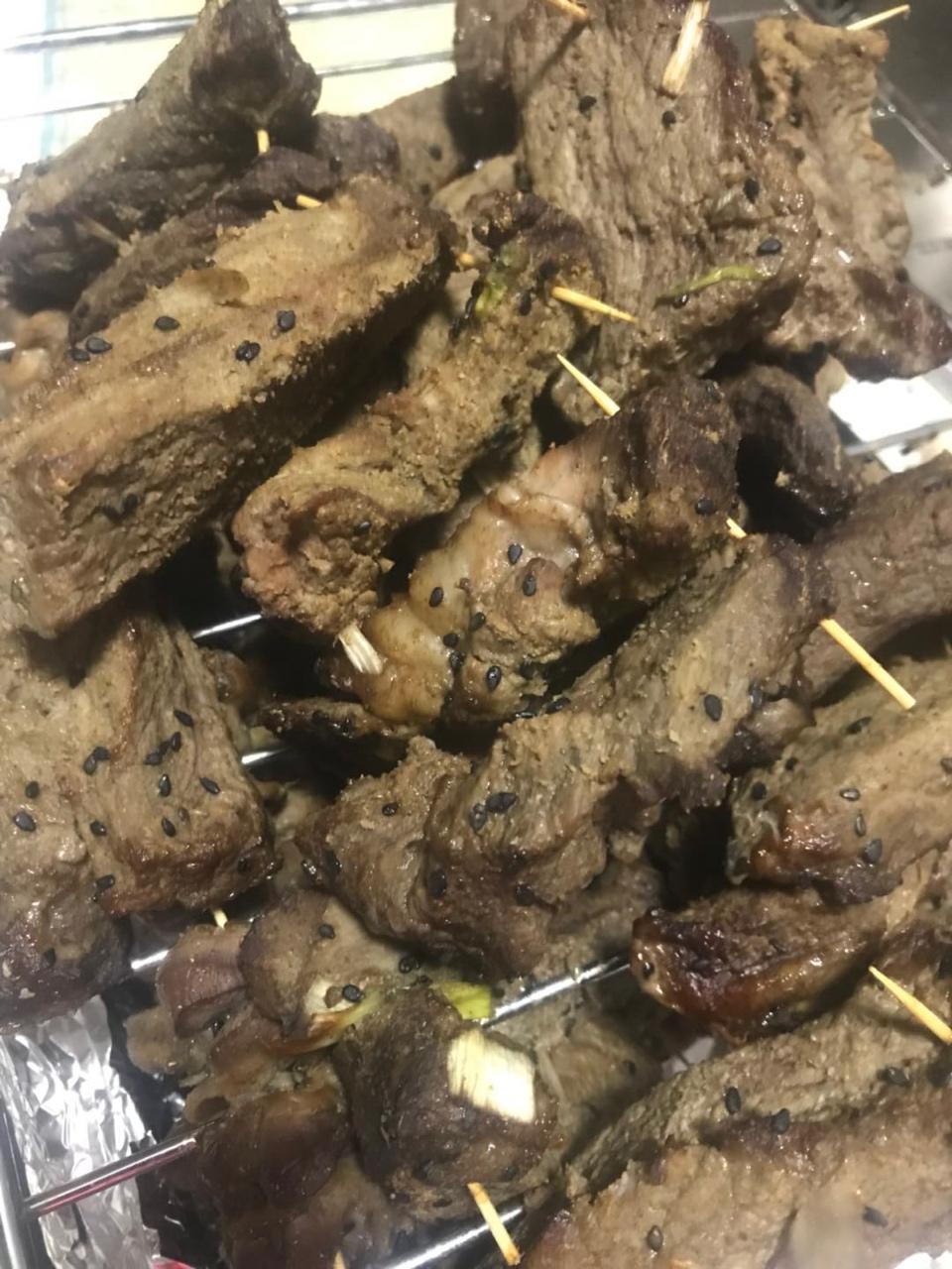 烤箱烤牛肉干
