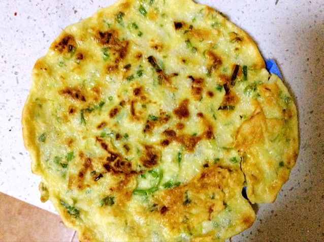 葱花鸡蛋饼