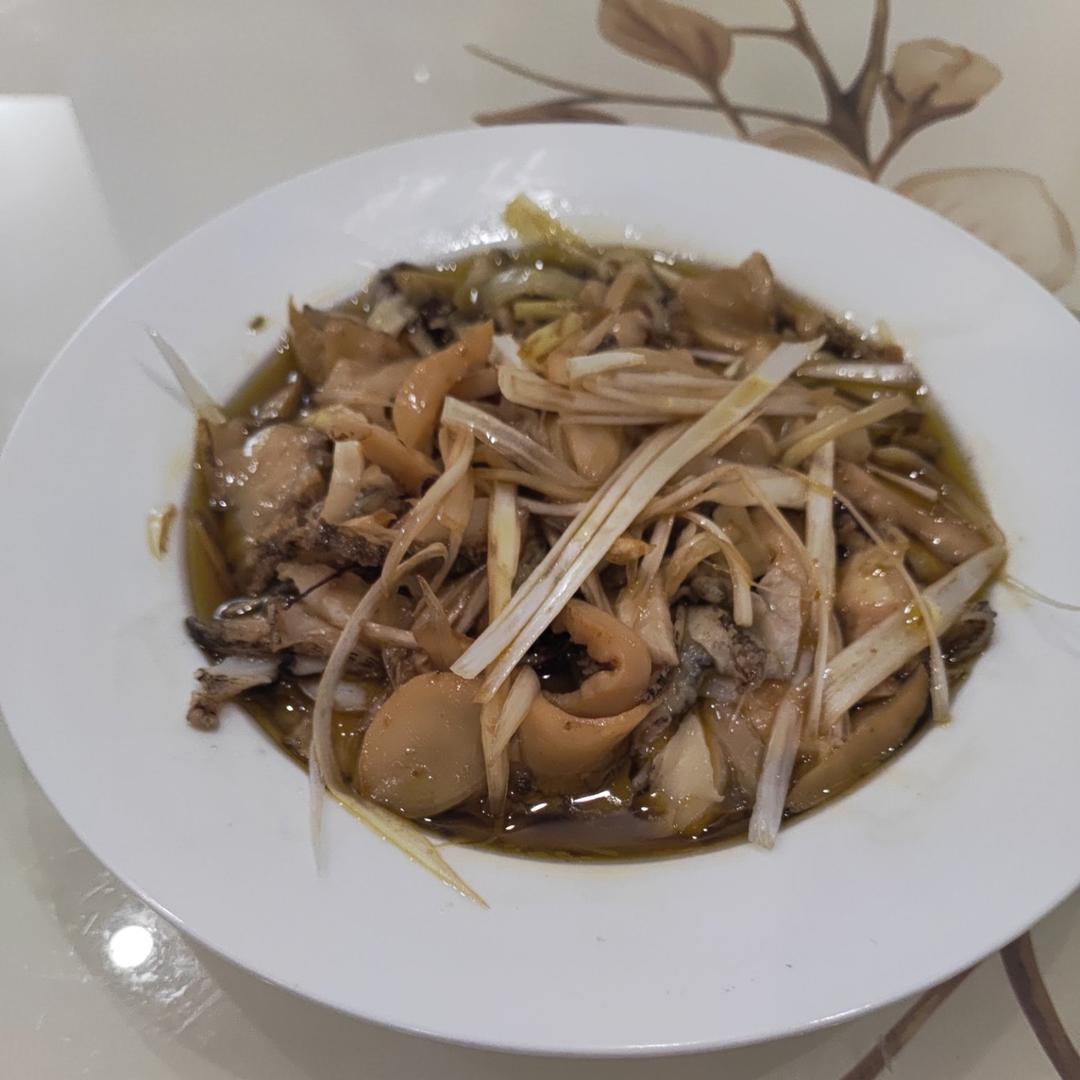 葱油鲍鱼片