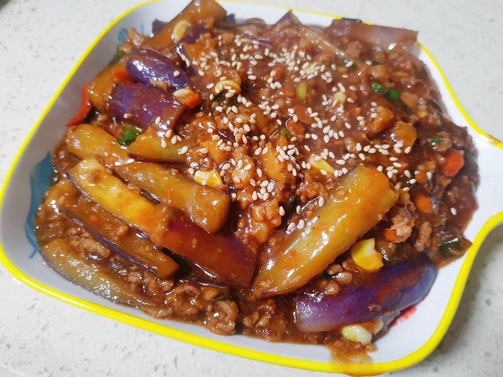 开胃下饭菜！巨简单的家常鱼香茄子煲