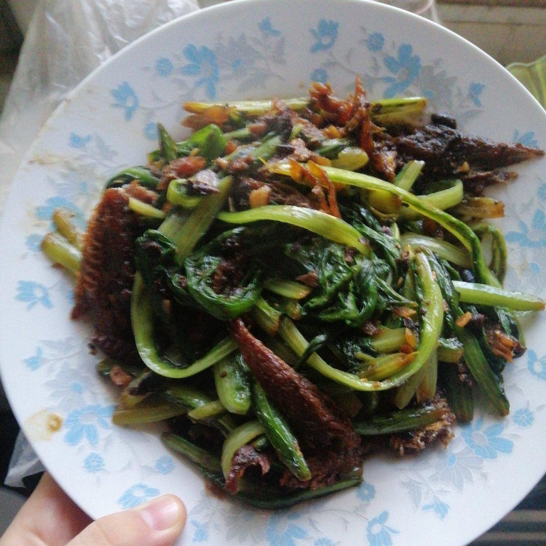 豆豉鲮鱼油麦菜