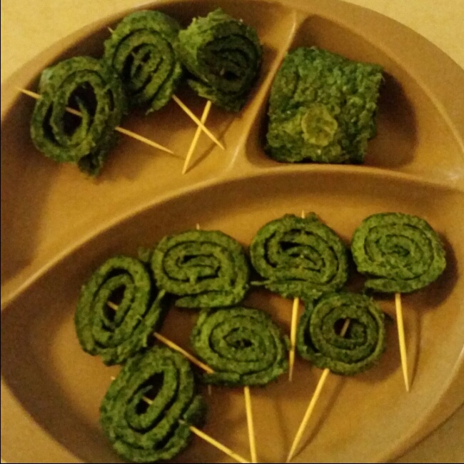 土豆胡萝卜菠菜饼