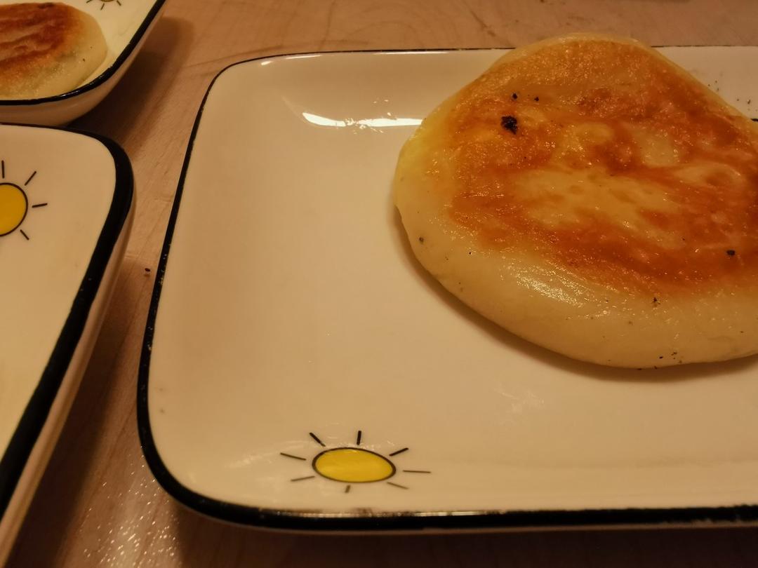 ㊙️东北糯米豆沙粘火勺 烫面法饼超级软 附虎口收拢法整形视频