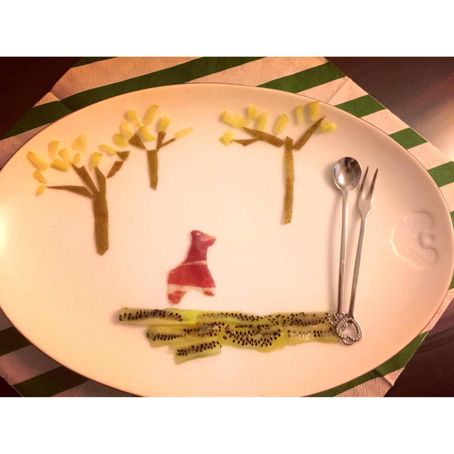 创意火腿儿童餐（天福号农庄-发酵火腿切片）