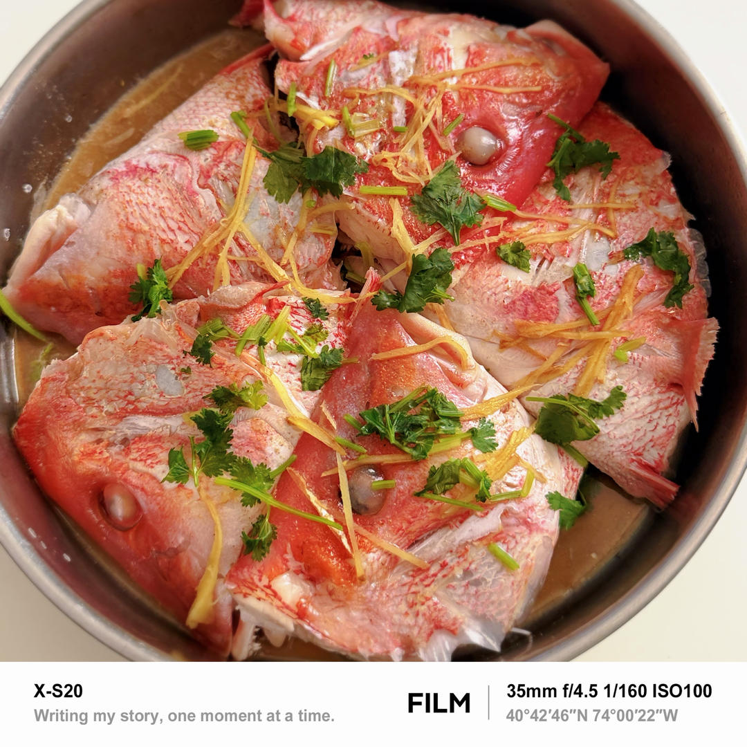 清蒸深海蝶鱼头