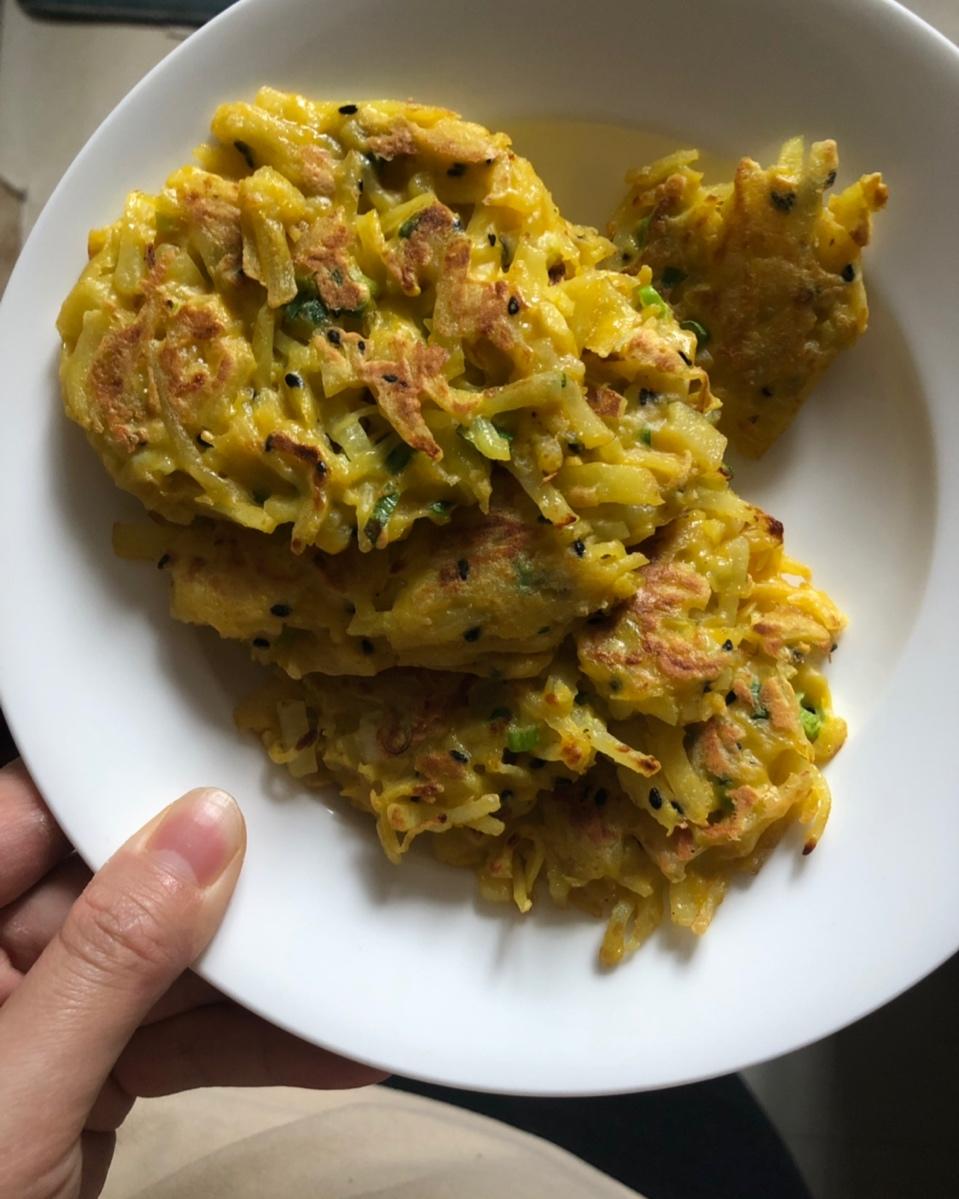 鸡蛋土豆饼