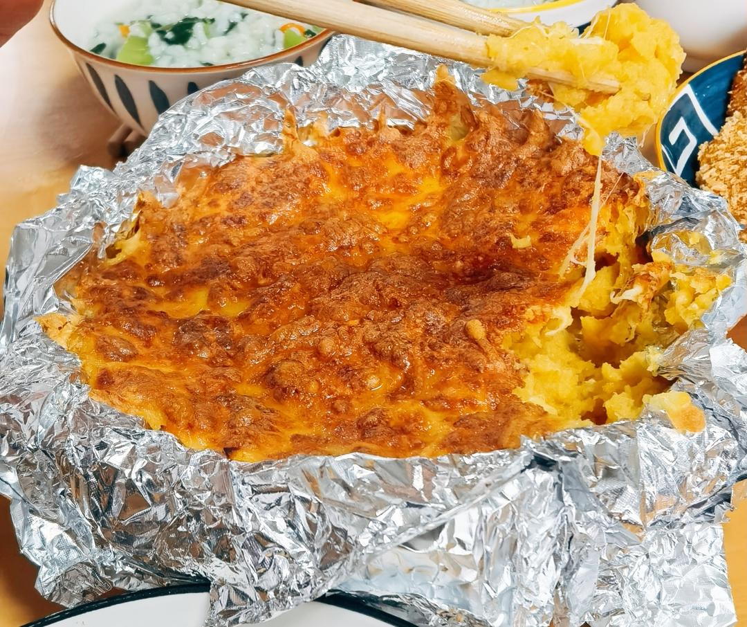 芝士碎红薯（空气炸锅）