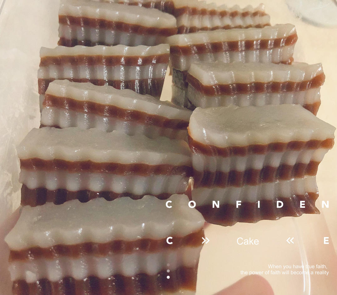 印尼斑斓椰汁九层糕