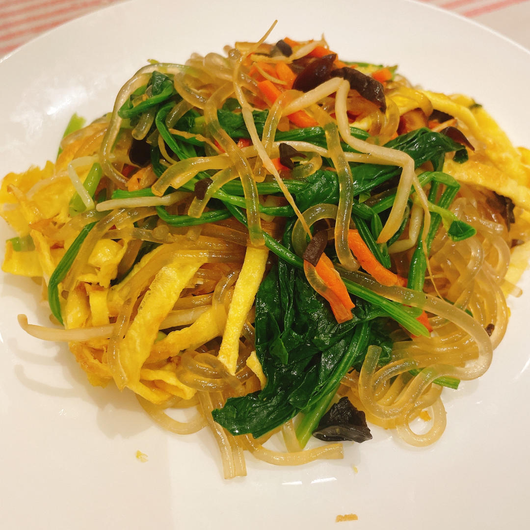 韩式炒杂菜（잡채볶음）