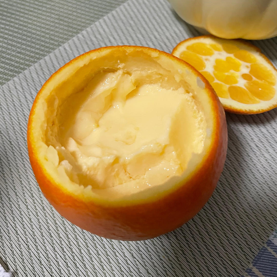 “橙”意满🈵️【🍊橙子蒸蛋】解锁水果新吃法