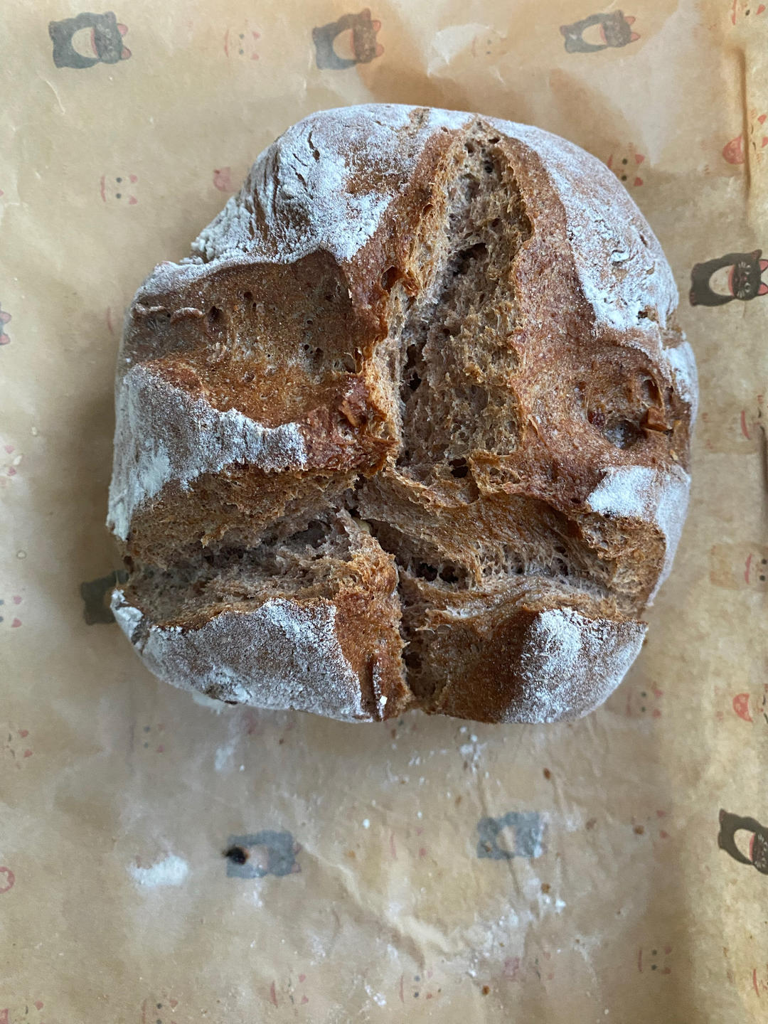 自带气场的奶酪核桃软欧包