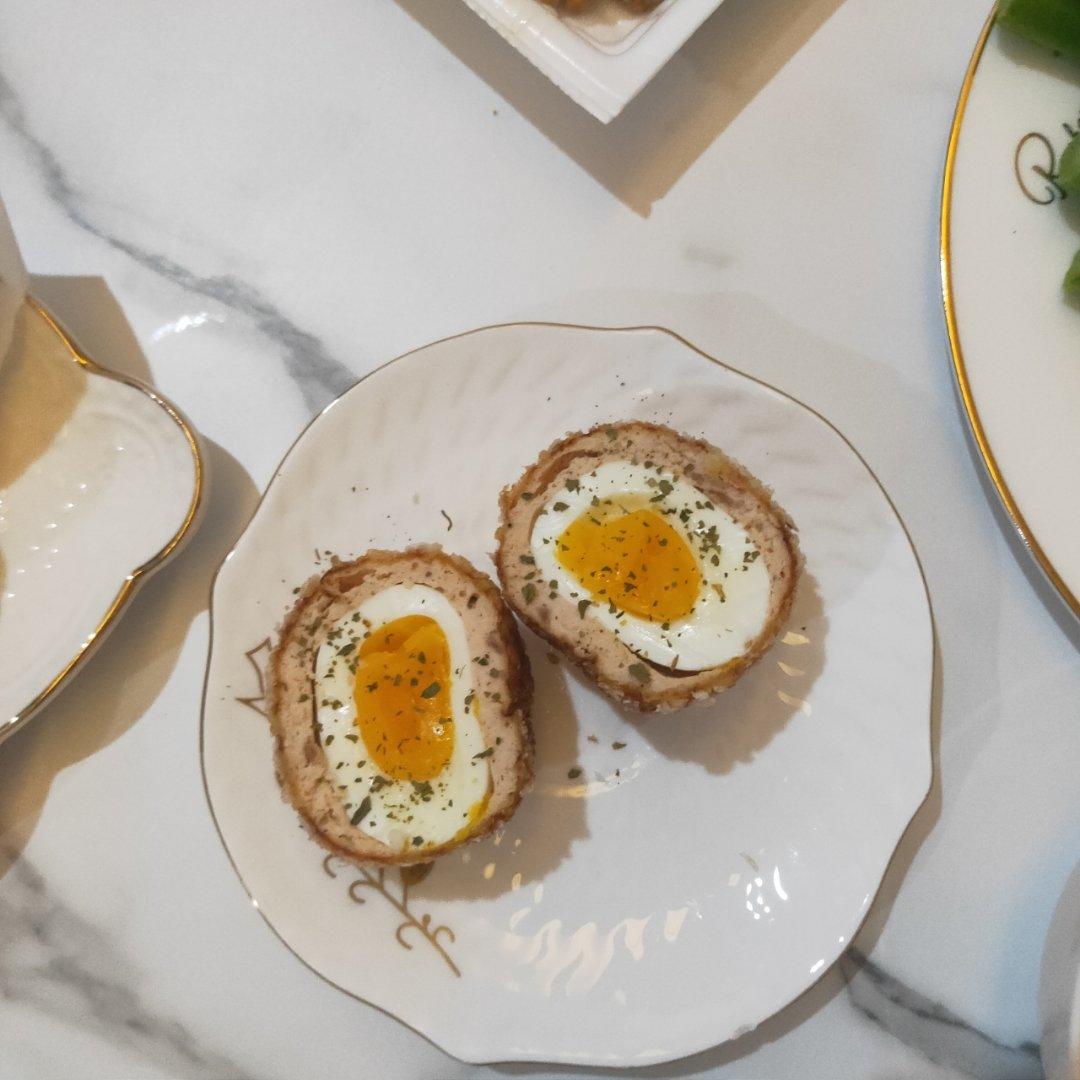 日本网红居酒屋的招牌菜品——苏格兰溏心蛋