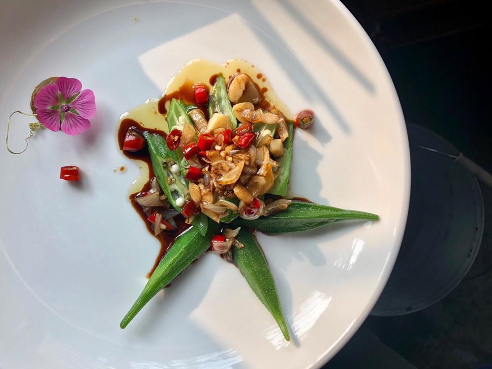 【甜心招牌】简单美味白灼秋葵