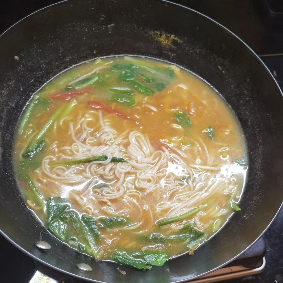 炝锅肉丝面