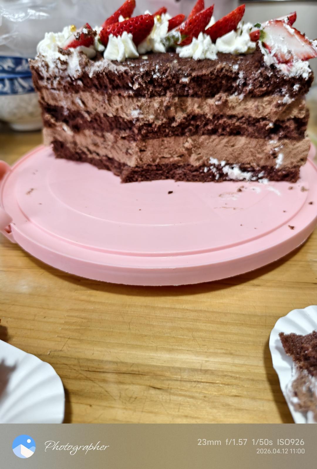 八寸巧克力慕斯蛋糕